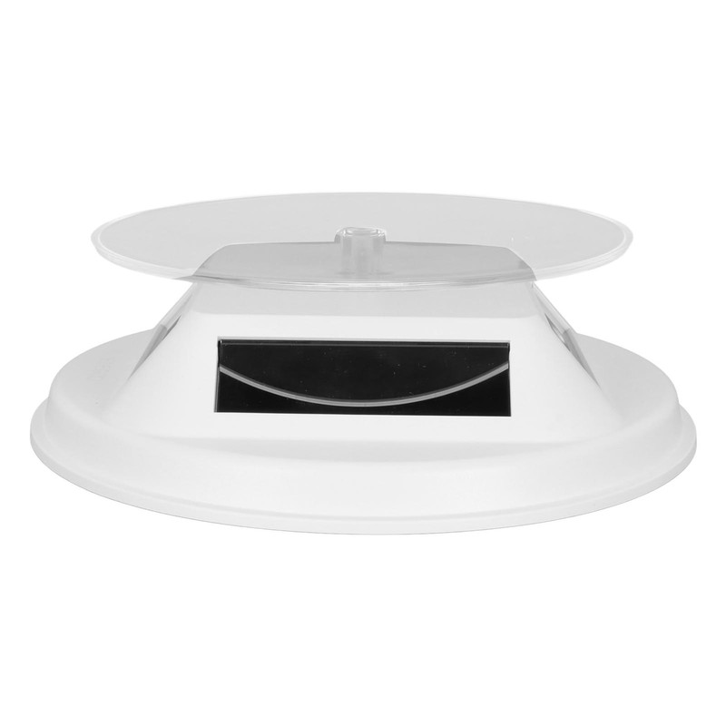 Solar Turntable Professional 360 Degree Electric Rotating Display Stand 2.2lb