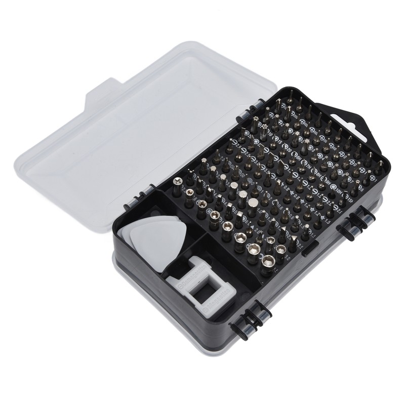 117Pcs Screwdriver Set Magnetic Bit Electronic Repair Tool Kit for