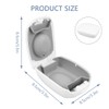 FERCAISH Waterproof Hearing Aid Case, Hearing Aid Storage Box, Portable