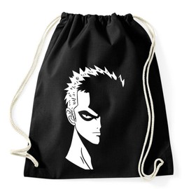Giovani and Ricchi I zoro piece Ruffy anime manga samurai Nami fan, Luffy roro gym bag, black (Black) - Zoro-Bag-Schwarz