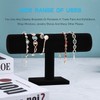 JEJA Bracelet Holder, Velvet Bracelet Holder, T-Bar Bracelet and Watch