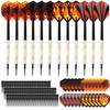 KIKIGOAL 12 Pieces Soft Tip Darts With 24 Pieces Tails
