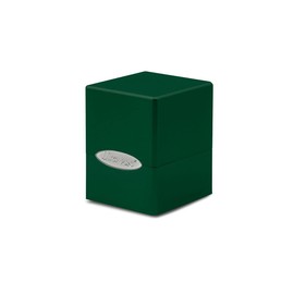 Ultra Pro Satin Cube Deck Box - Choose Colour - Colour: Hi-Gloss Emerald Green