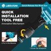 LIBRATON Rivet Nut Tool, 16" Rivnut Tool Kit, Hand Rivet