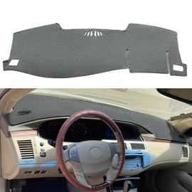 Dash Cover Mat Custom Fit for Toyota Avalon 2005 2006 2007 2008 2009 2010 with Cutout for Speaker, Dashboard Cover Pad Carpet Protector F101 (Dark Gray)