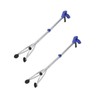 [New Version] 2 Pack Foldable Reacher Grabber Tool, Long 32"