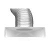 H&C VENT PVC deflection piece for flat duct, 125 mm