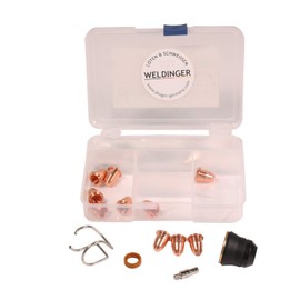 WELDINGER CUTSet3 23-Piece Wear Parts Set for Plasma Cutters PS 45 Pro/PS 55/PS 56 Burner Type S45 PT60 P60