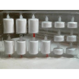 Sarah Peyton Home 14 Pc Electronic LED Flameless Candle Set 1646631
