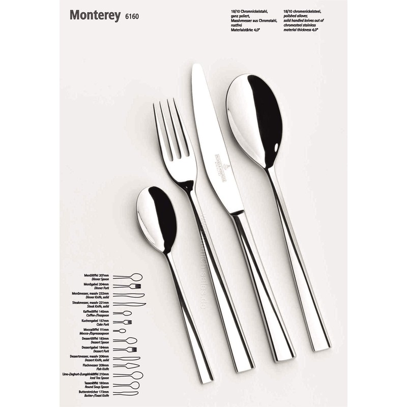 Monterey Picard & Wielpütz Espresso Spoons Mocha Spoons Set of