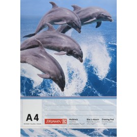 Brunnen Sketch Pad – Colouring Book, 210 mm x 297 mm A4 70 g/m² many designs including Ducks, Bees, Rabbits 1