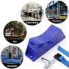 TECWAP 2PCS Propane Tank Holder Cylinder Wall Mounted Bracket Gas