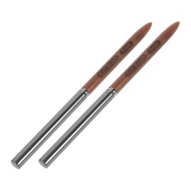 Ipetboom Wooden Handle Nail Art Brush Set Fine Tip Line Drawing Tool for Nail Salons