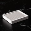 White Diatomite Soap Dish - Modern Minimalist Design - Premium