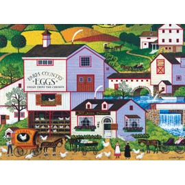 Buffalo Games - Charles Wysocki - Virginias Nest - 1000 Piece Jigsaw Puzzle for Adults Challenging Puzzle Perfect for Game Nights - Finished Size is 26.75 x 19.75