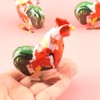 Alipis Pack of 4 Vintage Tin Toy Wind Up Chicken