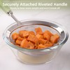 YENXIKU Stainless Steel Strainers Fine Mesh Sieve, Sifter for Baking,