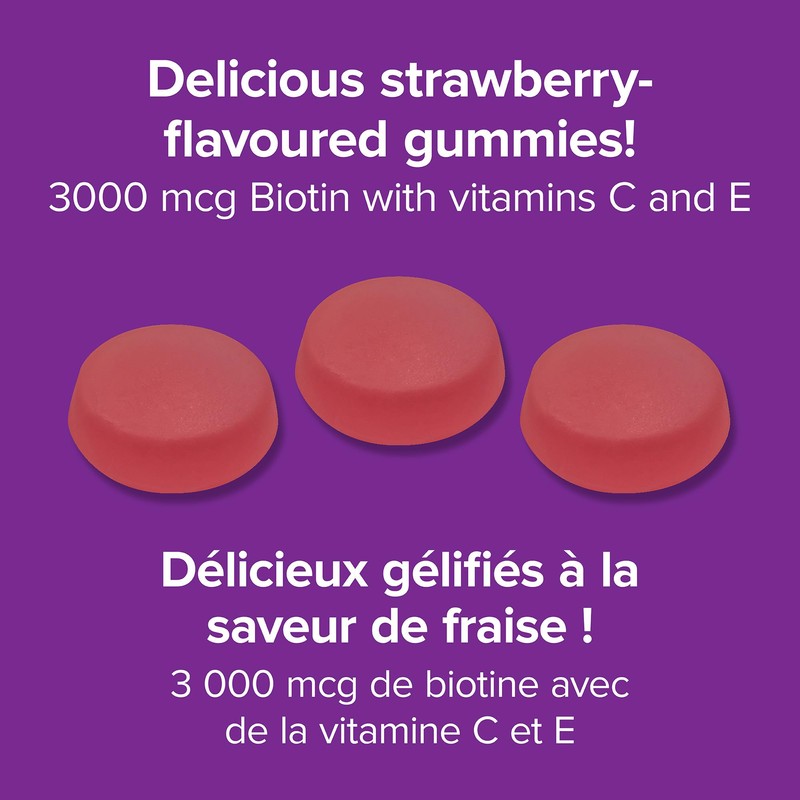 Webber Naturals Hair Skin Nails Gummy, 140 Gummies, Supports Healthy