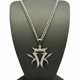 Crescendo SJ INC New KOTTONMOUTH KINGS Pendant &5mm/30 Cuban Link Chain Necklace RC507CCR