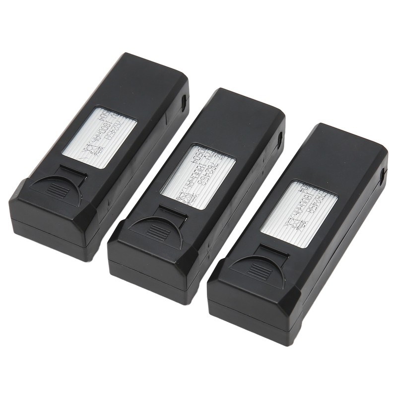 3PCS Drone Lithium Battery Portable Rechargeable 1800MAH 3.7V Quadcopter Drone