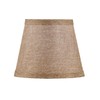 Aspen Creative 51022-2 Hardback Empire, Linen Textured Fabric Clip-On Lamp