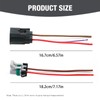 Anxingo 902-209 Cooling Fan Control Module Connector Plug Wire Harness,