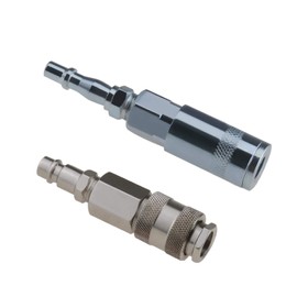 OTOTEC 4Pcs Euro & PCL Air Fitting Conversion Adapters Set 1/4 Inch BSP Male Euro to Female PCL & Male PCL to Female Euro Converter Airline Hoses Quick Release