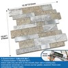 MOFIT Backsplash Tile for Kitchen Peel and Stick Stone Matte