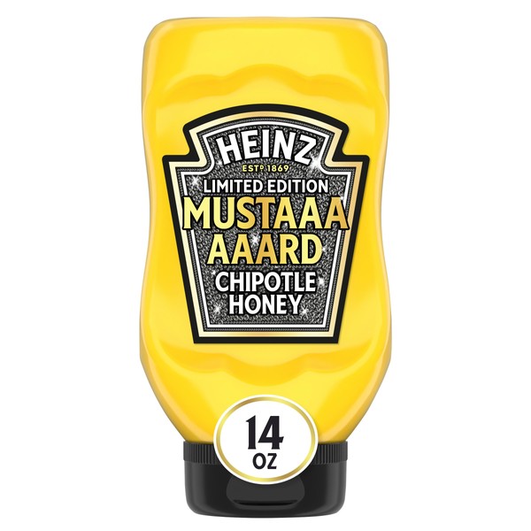 Heinz Mustaaaaaard Chipotle Honey Flavored Mustard with Other Natural Flavors,