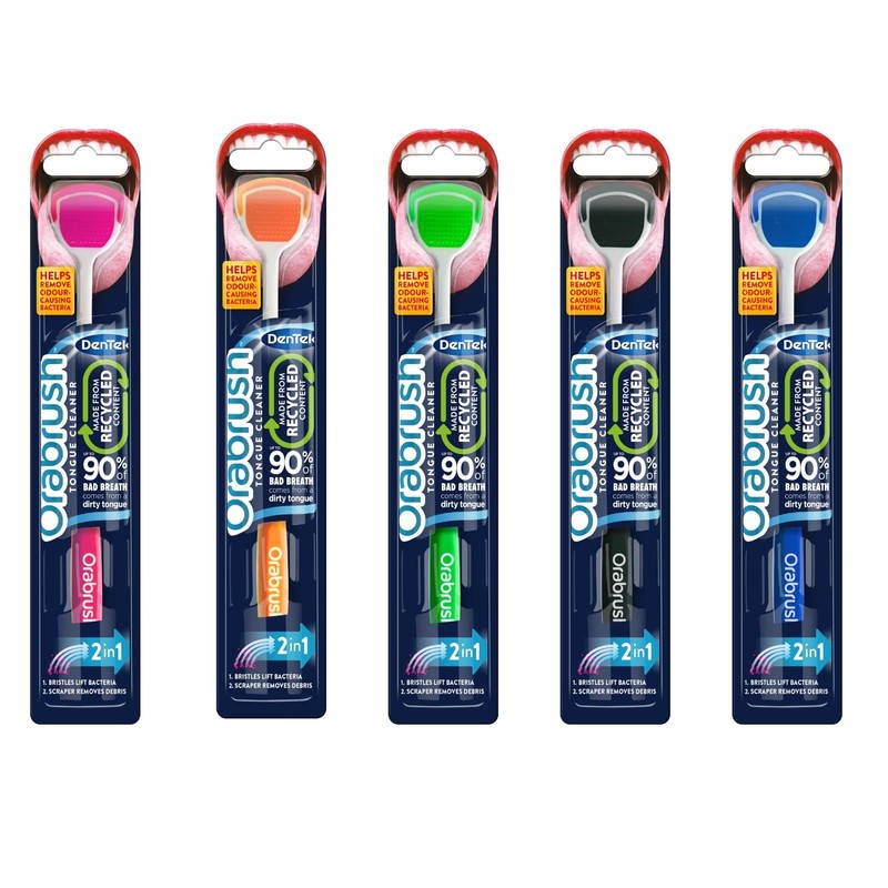 DenTek Orabrush Tongue Cleaner and Tongue Scraper