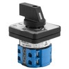 Heschen Universal Rotary Cam Selector Change Overswitch, SZW26-20/0-3.2, 660V 20A,