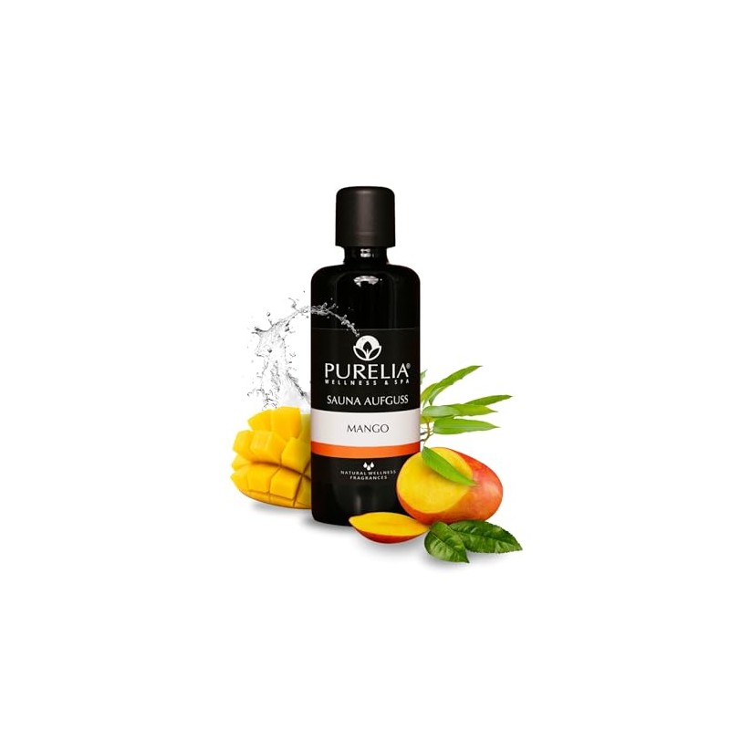 PURELIA Sauna Infusion Mango 100 ml Natural Sauna Infusion Pure