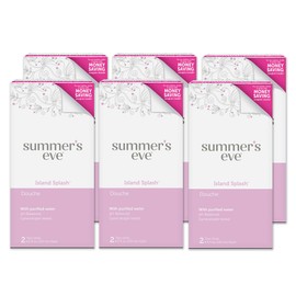 Summer's Eve Douche, Vaginal Douche for Women, Island Splash, 2 Units, 4.5 Oz Each, 6 Pack