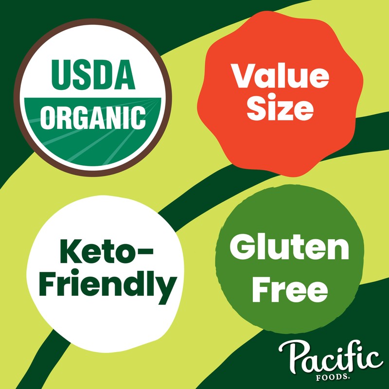 Pacific Foods Organic Free Range Chicken Broth, 48 oz Carton