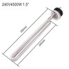 DERNORD 240V 4500W Tri-clamp Foldback Heating Element Stainless Steel Immersion