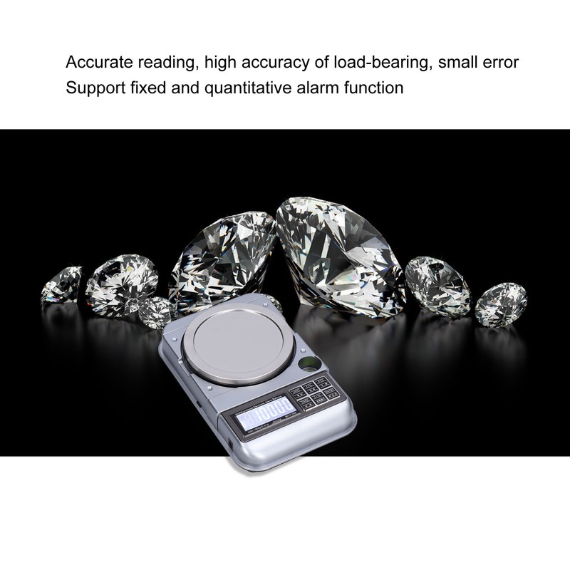 Jewelry Scale Accurate Weighing Portable Compact Design Small Error Dual