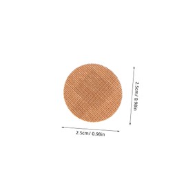 Outanaya 80PCS Round Bandages Breathable Flexible for Fingertips Durable Outdoor Travel Essentials Comfortable Protection with Optimal Fit for Skin Irritation Relief