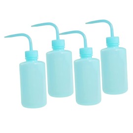 minkissy 250ml Eyelash Wash Bottle Lash Extension Rinse Bottle Plastic for Cleaning