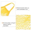 MECCANIXITY Cotton Mesh Bag, 15x13.8 Reusable Washable Mesh Net String