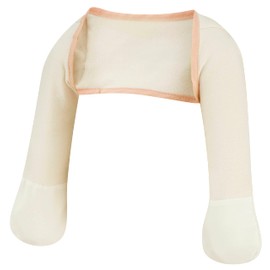 ScratchSleeves | Stay-on Scratch Mitts for Itchy Babies | Cream/Cappuccino | 3-6m