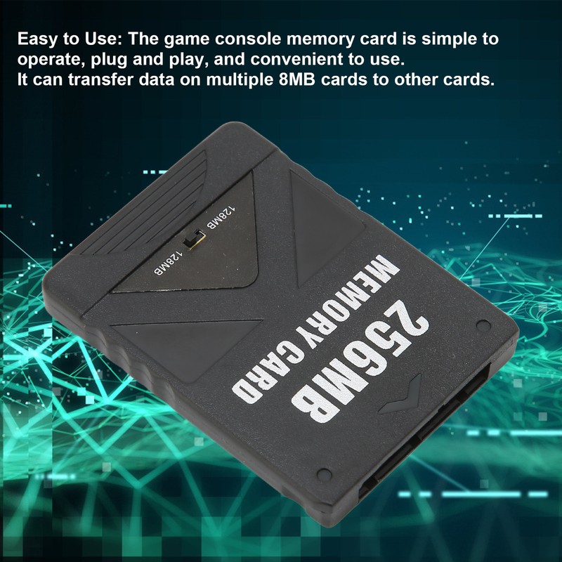 Game Console Memory Card 2 in 1 Plug and Play