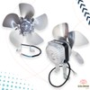 GOLDMAN SERVICE Aluminum Replacement Blades for Fan Motor Bottle Fan