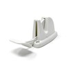 Mystatic WHITE DOOR CLIP FOR STATIC CARAVAN CATCH RETAINER HOLDER