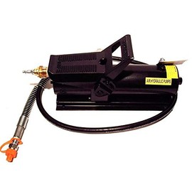 DBM IMPORTS 10,000 PSI 10 Ton Porta Power Hydraulic Air Foot Pump Control Lift 170PSI