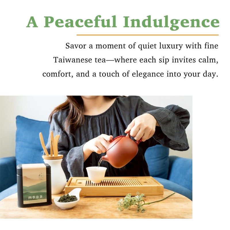TEA & TIME Oolong Tea Loose Leaf – Four Seasons