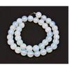 2 Strands Adabele Lab Created White Opal Gemstone 10mm Round
