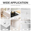 3 Rolls 10.5 Feet Caulk Tape Toilet Caulking Strip Self