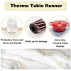 Thermo Heat Resistant Table Runner and Trivet for Hot Dishes