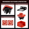 Battery Disconnect Switch with Mounting Bracket, 12-48V Heavy Duty Battery
