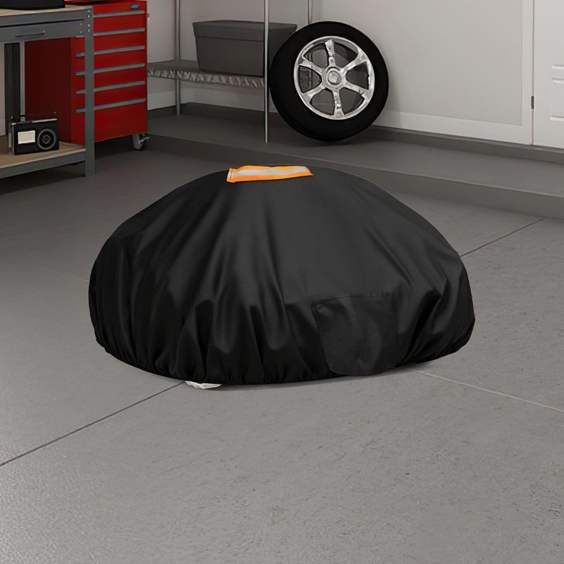 Topcover Cordless Robotic Pool Cleaner Cover,600D Waterproof Windproof Automatic Vacuum